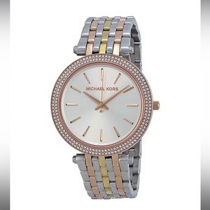 MICHAEL KORS Darci Silver Dial Ladies Watch